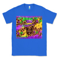 True Royal highland cow mardi gras tumbler Classic Tee - JahusDesignShop