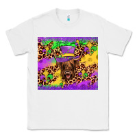 White highland cow mardi gras tumbler Classic Tee - JahusDesignShop
