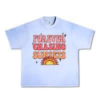 Grape Ice forever chasing sunsets Urban Heavy Tee - JahusDesignShop