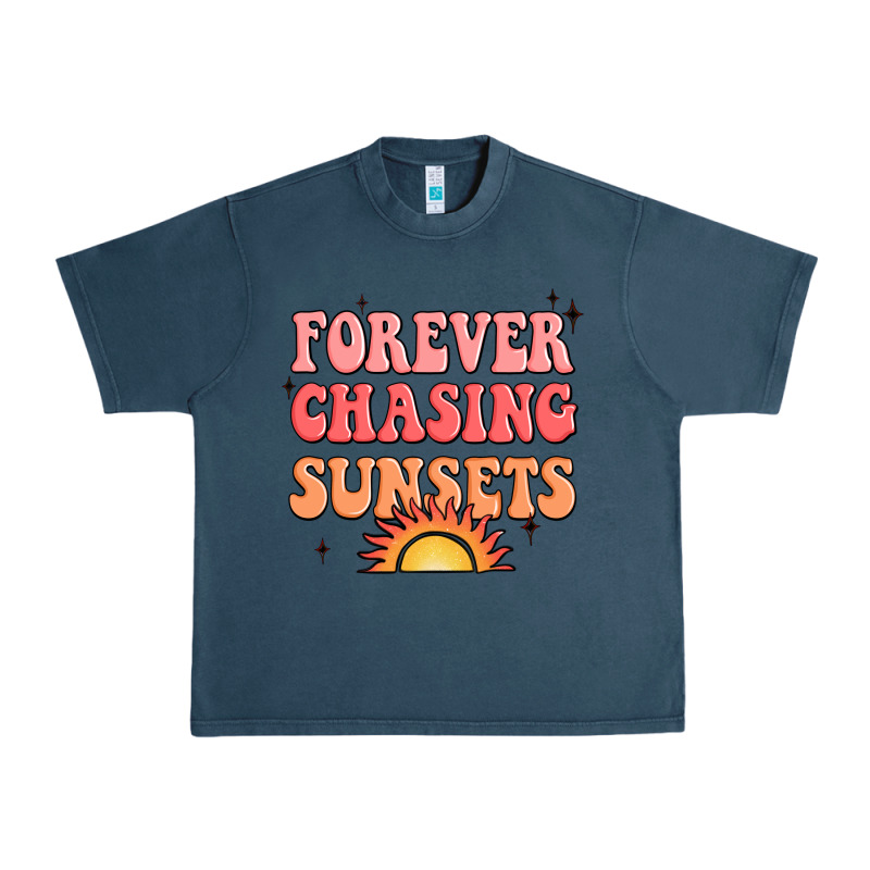 Forever Chasing Sunsets Urban Heavy Tee by JahusDesignShop | Teevron