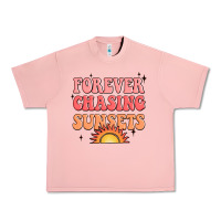 Salmon forever chasing sunsets Urban Heavy Tee - JahusDesignShop