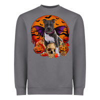 Storm halloween pitbull dog Heavyweight Sweatshirt - RanaPortraitStore