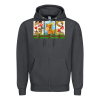 Smoke cute horse Zipper Hoodie - TumblerDesignByShophia