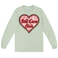 Matcha self love club valentine's day Long Sleeve Tee - RanaPortraitStore