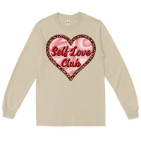Mushroom self love club valentine's day Long Sleeve Tee - RanaPortraitStore