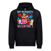 Black My Patients is Valentines Urban Hoodie - CowhideDigitalArt