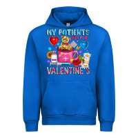 Cobalt My Patients is Valentines Urban Hoodie - CowhideDigitalArt