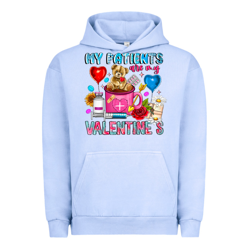 My Patients Is Valentines Urban Hoodie by CowhideDigitalArt | Teevron