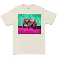 Bone colorful elephant Premium Tee - LillyAllenDesigns