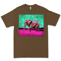 Cacao colorful elephant Premium Tee - LillyAllenDesigns