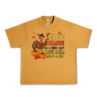 Peanut Butter give thanks for a little and you will find a lot Urban Heavy Tee - MaliasSmallBusiness