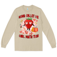 Mushroom hang on,let me girl math this Long Sleeve Tee - Artiststas