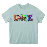 Arona pride love butterflies Heavy Core Tee - AdoDesignShop