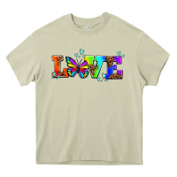 Mossy pride love butterflies Heavy Core Tee - AdoDesignShop