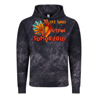 Cloud Black live today like you're getting fried tomorrow Vintage Hoodie - MaliasSmallBusiness