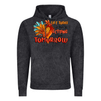 Vintage Black live today like you're getting fried tomorrow Vintage Hoodie - MaliasSmallBusiness