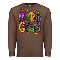 Chestnut mardi gras Premium Sweatshirt - OliviaCreatesArt