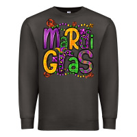 Smoke mardi gras Premium Sweatshirt - OliviaCreatesArt
