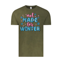 Vintage Olive not made for winter Vintage Tee - MaliasSmallBusiness