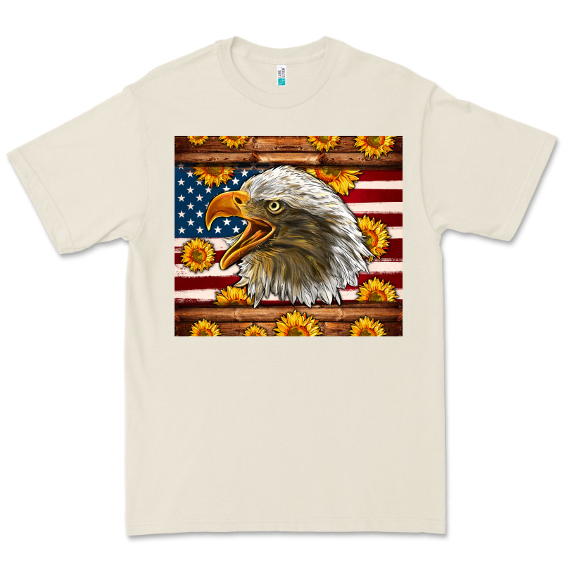 American Flag Eagle Premium Tee by LillyAllenDesigns | Teevron
