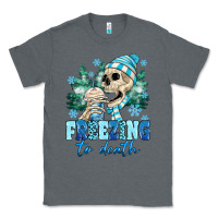 Charcoal Heather Freezing To Death Classic Tee - MaliasSmallBusiness