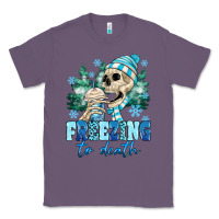Lavender Freezing To Death Classic Tee - MaliasSmallBusiness