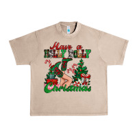 French Oak have a holly dolly christmas Urban Heavy Tee - MaliasSmallBusiness