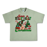 Oil Green have a holly dolly christmas Urban Heavy Tee - MaliasSmallBusiness