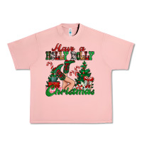 Salmon have a holly dolly christmas Urban Heavy Tee - MaliasSmallBusiness
