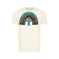 Vintage Arctic cross christmas rainbow Vintage Tee - JahusDesignShop