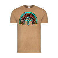 Vintage Camel cross christmas rainbow Vintage Tee - JahusDesignShop