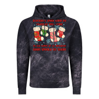 Cloud Black stockings were hung by chimney Vintage Hoodie - MaliasSmallBusiness