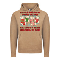 Vintage Coffee stockings were hung by chimney Vintage Hoodie - MaliasSmallBusiness