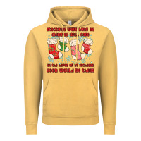 Vintage Mustard stockings were hung by chimney Vintage Hoodie - MaliasSmallBusiness