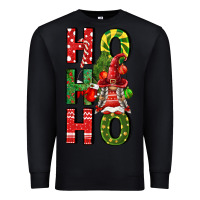 Black ho ho ho gnomes fa Premium Sweatshirt - FaDigitalArtStudio