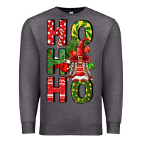 Charcoal Heather ho ho ho gnomes fa Premium Sweatshirt - FaDigitalArtStudio