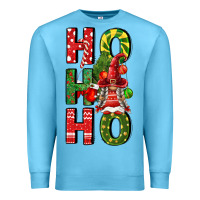 Ocean Blue ho ho ho gnomes fa Premium Sweatshirt - FaDigitalArtStudio
