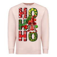 Pale Pink ho ho ho gnomes fa Premium Sweatshirt - FaDigitalArtStudio