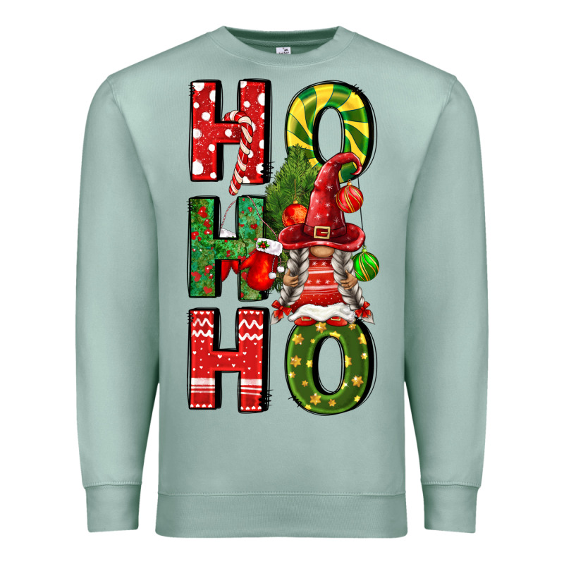 Ho Ho Ho Gnomes Fa Premium Sweatshirt by FaDigitalArtStudio | Teevron