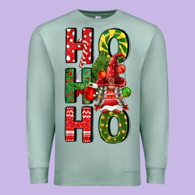 Ho Ho Ho Gnomes Fa Premium Sweatshirt Designed By Fadigitalartstudio