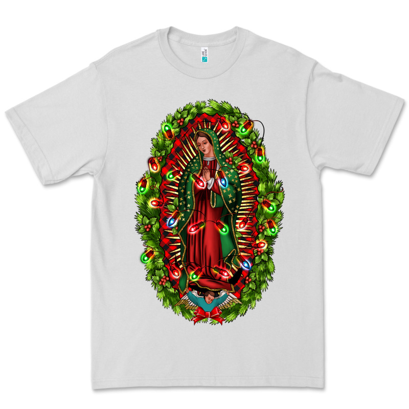 Our Lady Of Guadalupe Christmas Premium Tee by Jasminsmagicworld | Teevron
