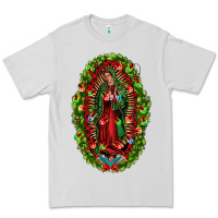 Dove Grey our lady of guadalupe christmas Premium Tee - Jasminsmagicworld