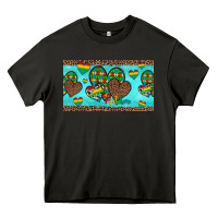 Asphalt western hearts autism cup Heavy Core Tee - Artiststas