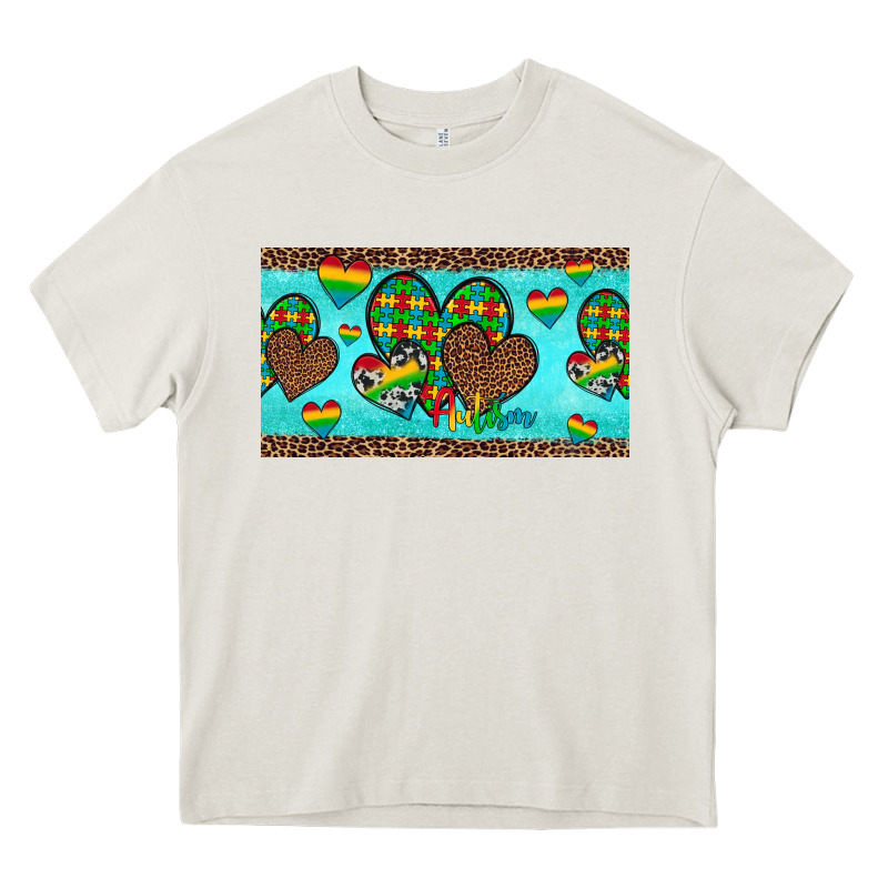 Western Hearts Autism Cup Heavy Core Tee by Artiststas | Teevron