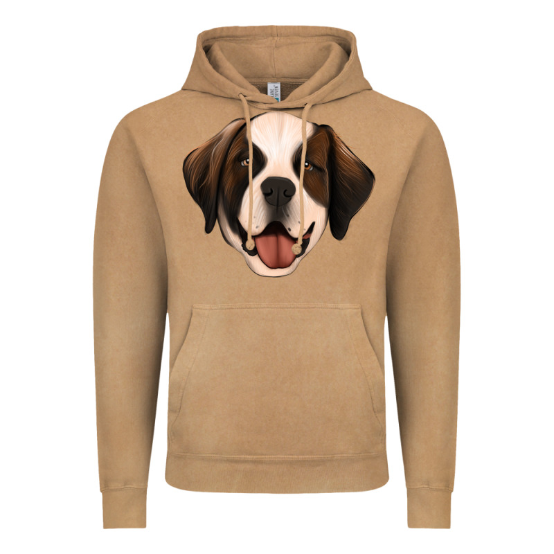 St Bernard Vintage Hoodie by Jasminsmagicworld | Teevron