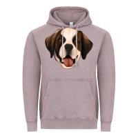 Vintage Zinc st bernard Vintage Hoodie - Jasminsmagicworld