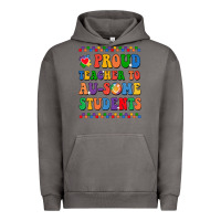 Pigment Tornado Proud Teacher to au-some student Urban Hoodie - CowhideDigitalArt
