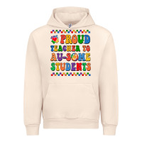 Sandshell Proud Teacher to au-some student Urban Hoodie - CowhideDigitalArt