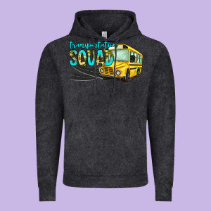 Transportation Squad Vintage Hoodie Designed By Nancycooperartshop