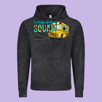 Transportation Squad Vintage Hoodie Designed By Nancycooperartshop